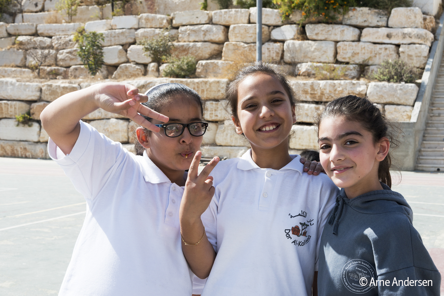Schülerinnen der Dar al Kalima-Schule